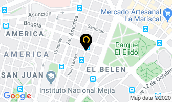 Mapa de Consejo Provincial De Pichincha en Quito