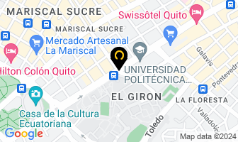 Mapa de Consorcio Financiero De Colombia en Quito