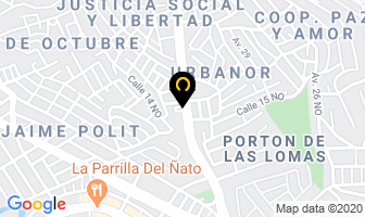 Mapa de Construaceros Acero Inoxidable en Guayaquil