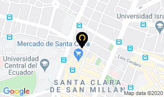 Mapa de Consultorio De Emergencias Y Dermatología Dr Fabian Moncayo en Quito