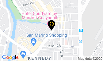 Mapa de Consultorio Dental en Guayaquil