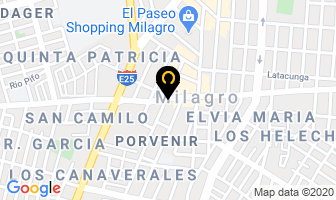 Mapa de Consultorio Dental en Milagro