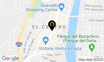 Mapa de Consultorio Dental en Quevedo