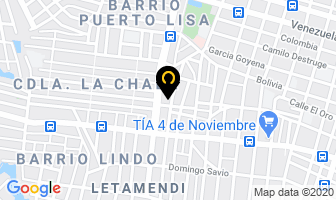 Mapa de Consultorio Dental Montilla Rehabilitacion Oral en Guayaquil
