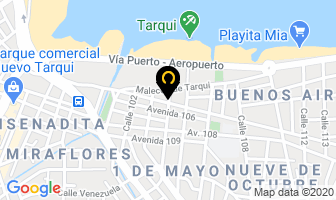 Mapa de Consultorio Juridico Contable en Manta