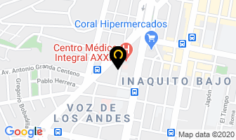 Mapa de Consultorio Medico en Quito