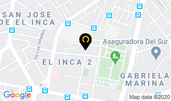 Mapa de Consultorio MÉdico OdontolÓgico Y EstÉtico "b Y V" en Quito