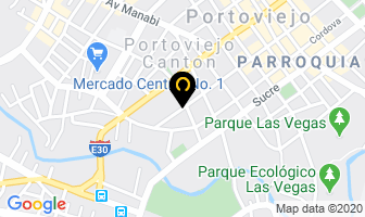 Mapa de Consultorio Veterinario Dr. Jorge Jaramillo en Portoviejo