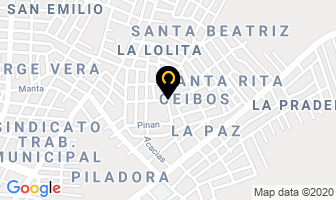 Mapa de Consultorio Veterinario Mascotas en Milagro