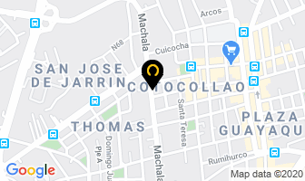 Mapa de Consultorio Veterinario Q´uatro Patas en Quito