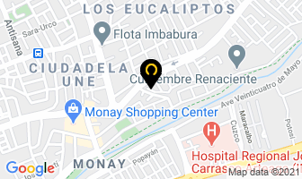 Mapa de Control De AutomÓviles San Francisco en Ibarra