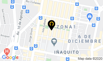 Mapa de Control De Plagas Urbanas Tecnifum en Quito
