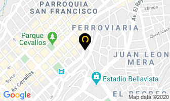 Mapa de Coop. “Inka Kipu” Ltda. en Ambato