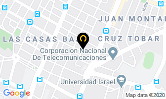 Mapa de Cooperativa Corpcentro en Quito