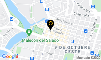 Mapa de Copiadora Ecuatoriana CÍa. Ltda en Guayaquil