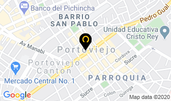 Mapa de Copias Deniss en Portoviejo