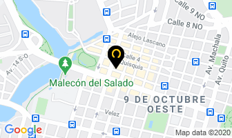 Mapa de Copierlandia C.a. en Tulcán