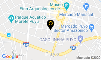 Mapa de *** Corditex Mishell *** El Puyo - Ecuador en Puyo