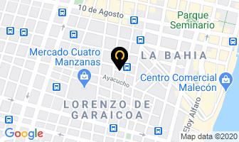 Mapa de Cornejo Lozano Ivan E. Md. en Guayaquil
