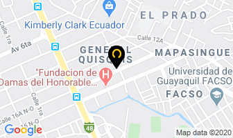 Mapa de Corpack S.a. en Guayaquil