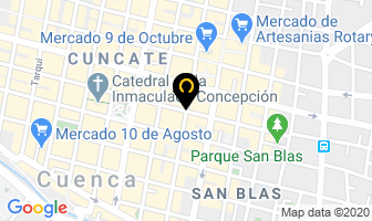 Mapa de Corporaciones Unidas Inc en Cuenca