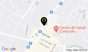 Mapa de Cortinas Cárate en Distrito Metropolitano De Quito