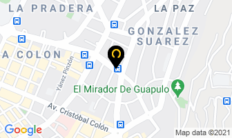 Mapa de Cortinas Edifikort en Quito