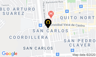 Mapa de Cortinas Para Teatros en Quito