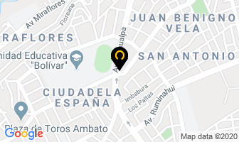 Mapa de Cortinas Y Persianas En Ambato (09-89516815) en Ambato