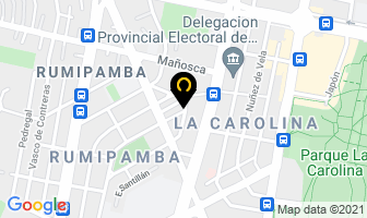 Mapa de Cosefacil en Distrito Metropolitano De Quito
