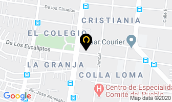 Mapa de Creaciones Dap S.a. en Quito