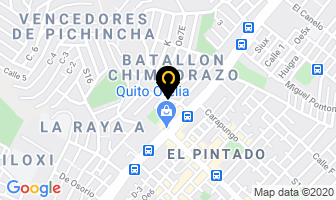 Mapa de Creaciones Dennis en Quito