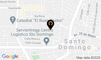 Mapa de Creaciones Modas Stefanis en Santo Domingo
