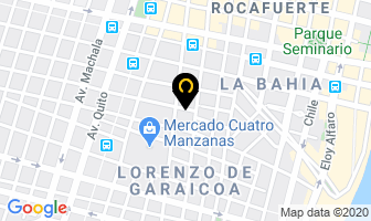 Mapa de Creaciones Ramos en Guayaquil