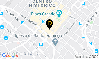 Mapa de Crediganga Cia. Ltda. en Quito