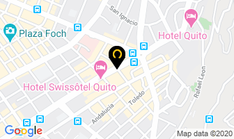 Mapa de Cruz Blanca Medicina Prepagada en Quito