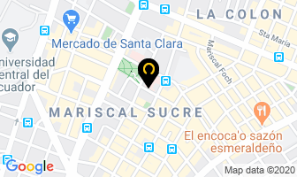Mapa de Cruz DueÑas Jose F.dr. en Quito