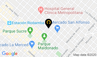 Mapa de Cruzada Social en Riobamba