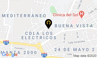 Mapa de Cyber Sua Dorm's Y Eventos Dorm's. en Manta