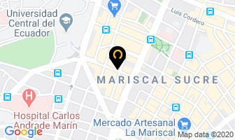 Mapa de D. M. De. Cia. Ltda. en Quito