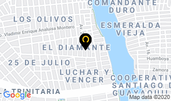 Mapa de Dancing en Guayaquil