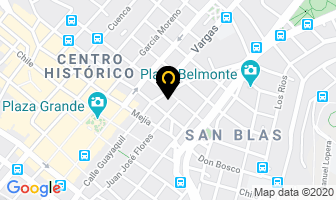 Mapa de Danny Restaurant & Delicatessen en Quito