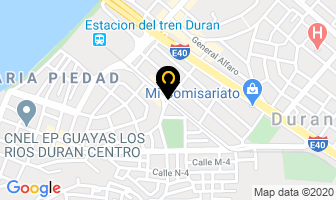 Mapa de Danzas Priscila Ramos en Durán