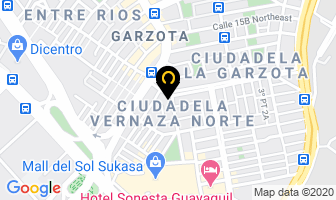 Mapa de Dc Muebles Y Suministros De Oficina en Guayaquil
