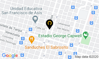 Mapa de De Francisco Publicitario en Guayaquil
