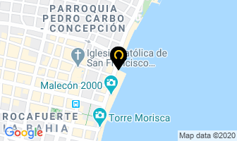 Mapa de De La RÍa Eventos en Guayaquil
