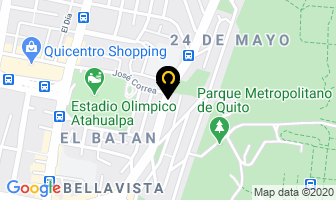 Mapa de De Novios Y Eventos en Quito