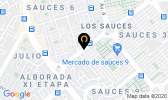 Mapa de Decoracion Y Eventos Silvana Martinez en Guayaquil