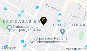 Mapa de Decoraciones Disher en Quito