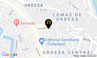 Mapa de Decoratex en Guayaquil